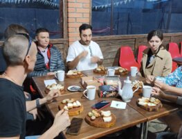 Дегустация улиток на ферме